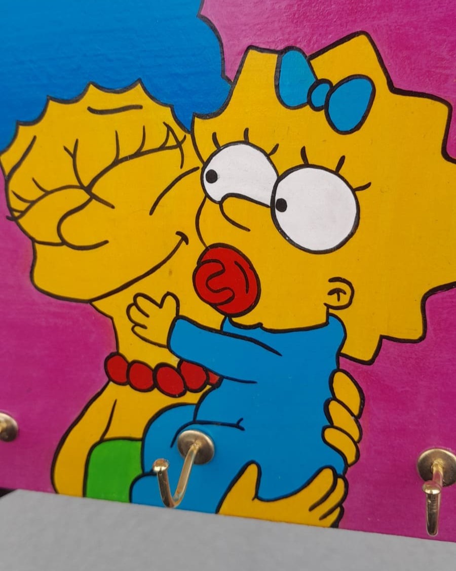 Porta llave Marge y Maggie